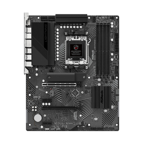 ASRock B650 PG Lightning, AMD, Sockel AM5, DDR5-SDRAM, 128 GB, DIMM, Zweikanalig