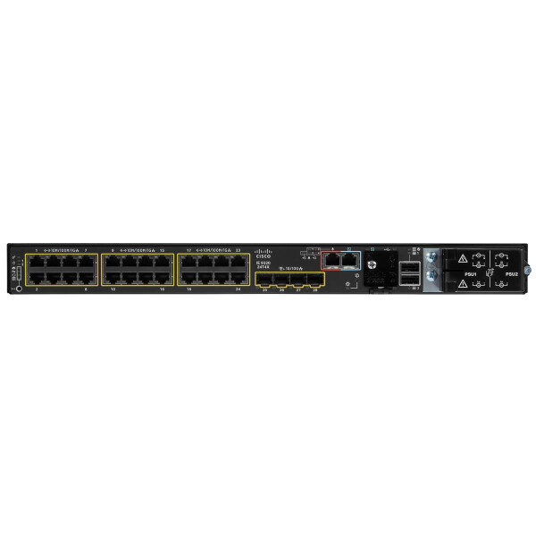 Cisco IE-9320-24T4X-E, Managed, L2/L3, Rack-Einbau