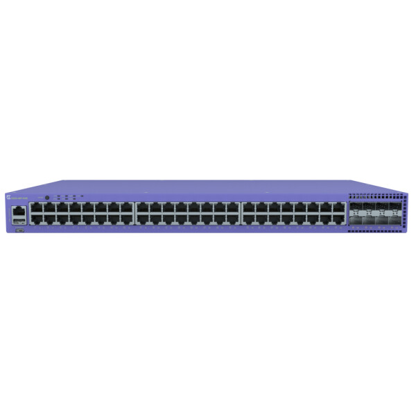 Extreme Networks 5320-48T-8XE, Gigabit Ethernet (10/100/1000), Vollduplex, Power over Ethernet (PoE), Rack-Einbau