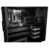 Be Quiet! Pure Base 600, Midi Tower, PC, Schwarz, Silber, ATX, micro ATX, Mini-ITX, ABS Synthetik, Stahl, Gaming