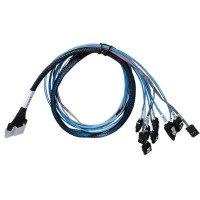 Areca SlimSAS x8 STR SFF8654 auf 8x SATA 75cm...
