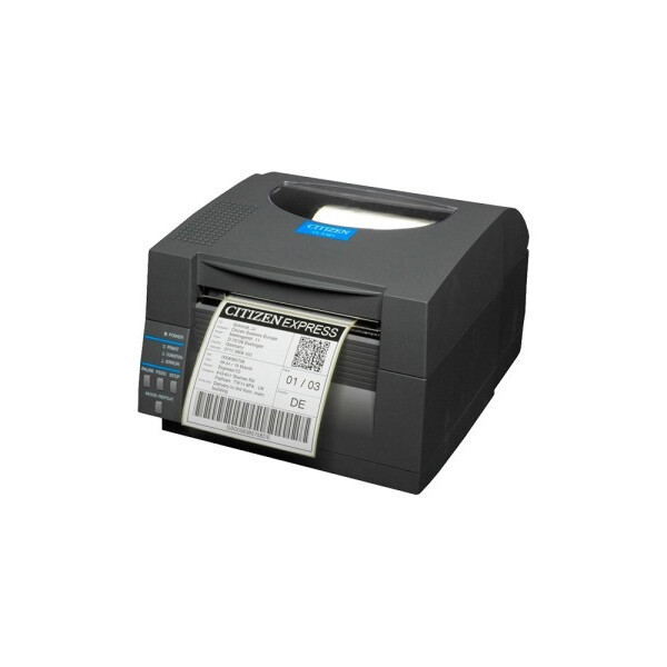 Citizen CL-S521II 8 Punkte/mm 203dpi ZPL Datamax Multi-IF Ethernet Premium - Etiketten-/Labeldrucker - Etiketten-/Labeldrucker