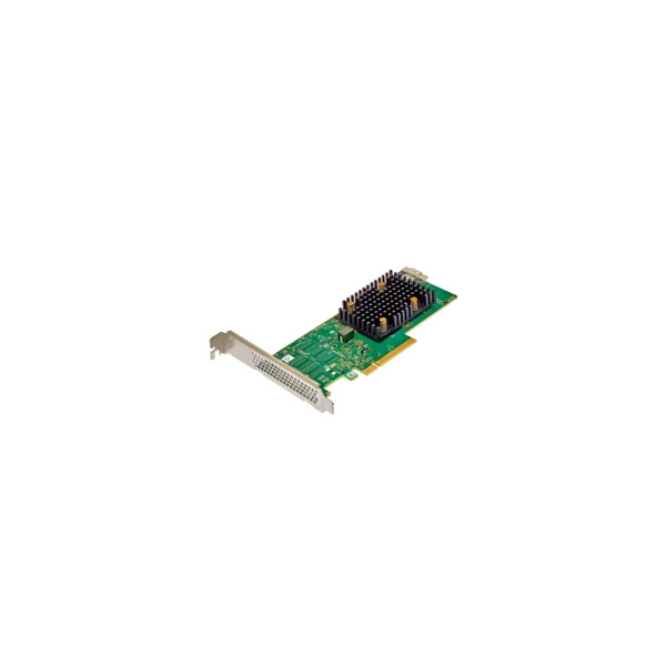 Brocade Broadcom HBA 9500-8i, PCIe, SAS, SATA, Full-height / Low-profile, Grün, Grau, 5000000 h, Australia/New Zealand (AS/NZS CISPR 22), Canada ICES-003 Class B, CE Europe (EN55022/EN55024),...