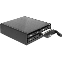 Delock 47220, Schwarz, 1 Lüfter, 6 Gbit/s, Leistung