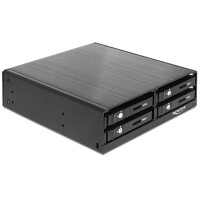 Delock 47220, Schwarz, 1 Lüfter, 6 Gbit/s, Leistung
