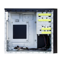 Chieftec HT-01B-OP, Mini Tower, PC, Schwarz, micro ATX,...