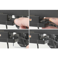 Brodit 712403, Tablet/UMPC, Aktive Halterung, Drinnen, Schwarz