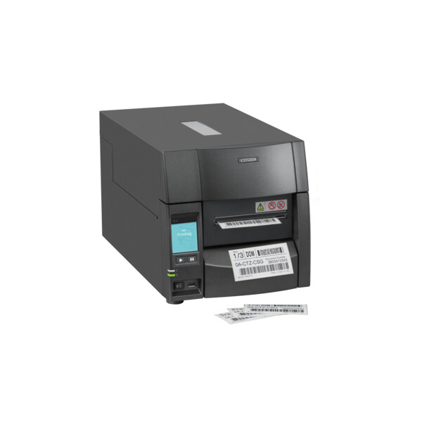 Citizen CL-S700III, Direkt Wärme/Wärmeübertragung, 203 x 203 DPI, 254 mm/sek, Kabelgebunden, Grau