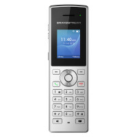 Grandstream WP810, IP-Telefon, Schwarz, Metallisch, Kabelloses Mobilteil, 2 Zeilen, 2.4/5 GHz, TFT