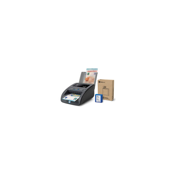 Safescan 155-S Komplett SET Geldprüfgeraet Batterie & Stapler