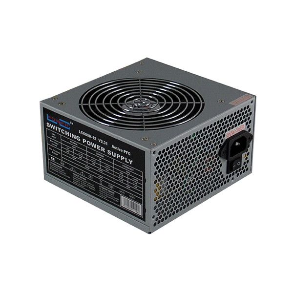 LC-Power LC600H-12 V2.31, 600 W, Aktiv, 24 A, 20 A, 20 A, 24 A