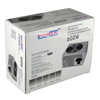 LC-Power LC600H-12 V2.31, 600 W, Aktiv, 24 A, 20 A, 20 A, 24 A