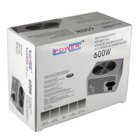 LC-Power LC600H-12 V2.31, 600 W, Aktiv, 24 A, 20 A, 20 A, 24 A