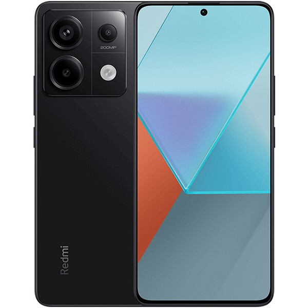 Xiaomi Redmi Note 13 Pro 5G, 16,9 cm (6.67"), 2712 x 1220 Pixel, 8 GB, 256 GB, 200 MP, Schwarz
