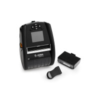 Zebra ZQ620 Plus, Thermodirekt, 203 x 203 DPI, 115 mm/sek, Verkabelt & Kabellos, Lithium-Ion (Li-Ion), Schwarz