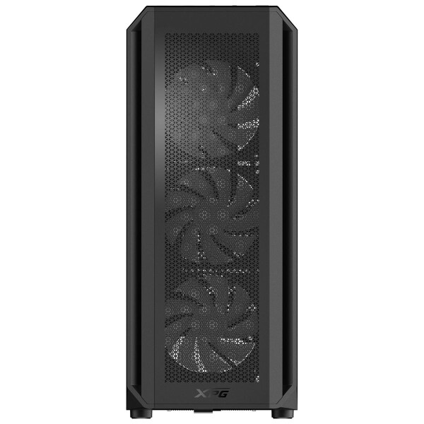 XPG VALOR AIR PLUS MID-TOWER-GEHÄUSE Schwarz, Midi Tower, PC, Schwarz, ATX, micro ATX, Mini-ITX, SPCC, 16 cm