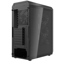 XPG VALOR AIR PLUS MID-TOWER-GEHÄUSE Schwarz, Midi Tower, PC, Schwarz, ATX, micro ATX, Mini-ITX, SPCC, 16 cm