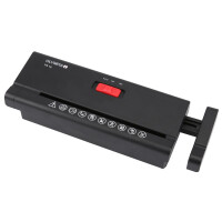 Olympia 2704, Streifenzerkleinerung, 34 cm, 6 mm, 6 Blätter, 2 min, Schwarz