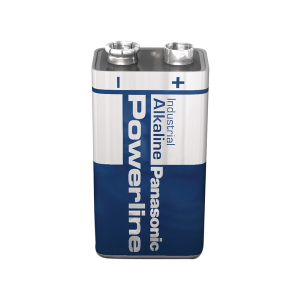 Panasonic 6LR61AD/B, Einwegbatterie, 9V, Alkali, 9 V, Cd (cadmium), Hg (Quecksilber), Pb (Blei), Blau, Silber