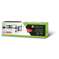 Techly ICA-PLB-721, 2,03 m (80"), 500 x 400 mm, 800...