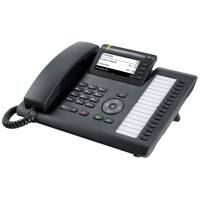 Unify OpenScape CP400, IP-Telefon, Schwarz,...