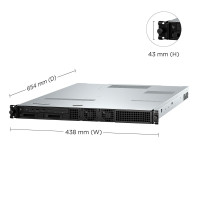 HP Z4 Rack G5, 3 GHz, Intel® Xeon® W, w3-2425, 16 GB, 512 GB, Windows 11 Pro