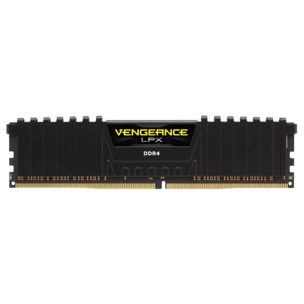 Corsair Vengeance LPX 8GB DDR4 3000MHz, 8 GB, 1 x 8 GB, DDR4, 3000 MHz, 288-pin DIMM, Schwarz
