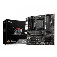 MSI B550M PRO-VDH, AMD, Sockel AM4, AMD Ryzen 3000...