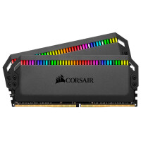Corsair Dominator Platinum RGB, 32 GB, 2 x 16 GB, DDR4, 3200 MHz, 288-pin DIMM