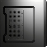 AEROCOOL ADVANCED TECHNOLOGIES Aerocool CS-1101, Midi Tower, PC, Schwarz, ATX, micro ATX, Mini-ATX, Stahl, 15 cm