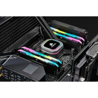 Corsair Vengeance RGB Pro CMH32GX4M2D3600C18, 32 GB, 2 x 16 GB, DDR4, 3600 MHz, 288-pin DIMM, Schwarz