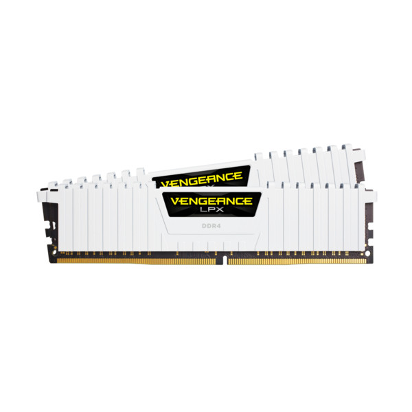 Corsair Vengeance LPX CMK16GX4M2A2666C16W, 16 GB, 2 x 8 GB, DDR4, 2666 MHz, 288-pin DIMM