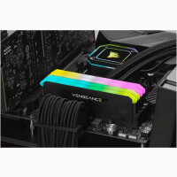 Corsair Vengeance RGB CMG32GX4M2E3200C16, 32 GB, 2 x 16 GB, DDR4, 3200 MHz, 288-pin DIMM, Schwarz
