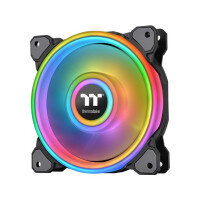 Thermaltake CL-F088-PL12SW-C, Ventilator, 12 cm, Schwarz, Weiß