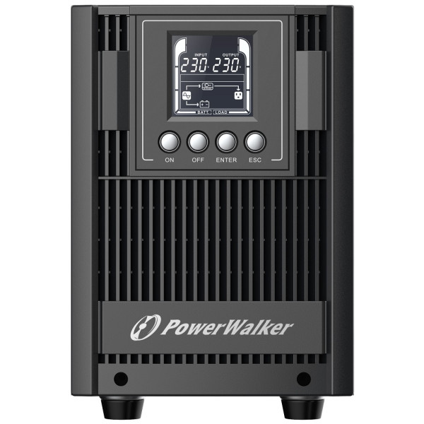 BlueWalker PowerWalker VFI 2000 AT FR, Doppelwandler (Online), 2 kVA, 1800 W, Reiner Sinus, 80 V, 300 V
