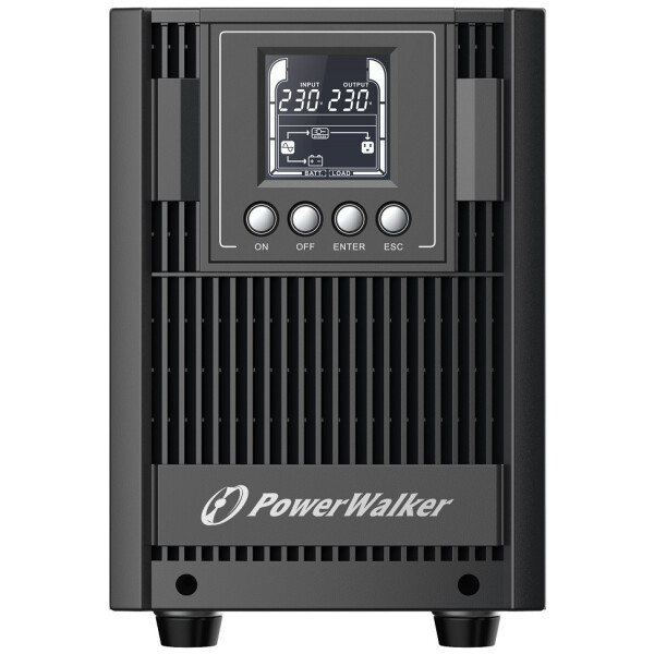 BlueWalker PowerWalker VFI 2000 AT FR, Doppelwandler (Online), 2 kVA, 1800 W, Reiner Sinus, 80 V, 300 V