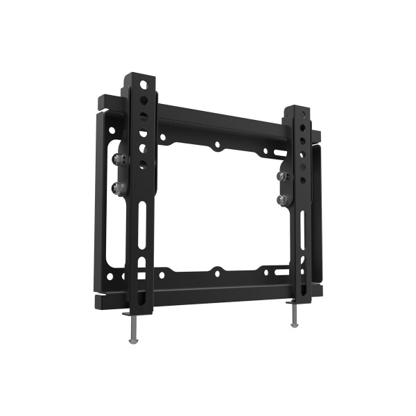 Equip Neigbare Wandmontagehalterung für Bildschirme mit 23 bis 43 Zoll, 58,4 cm (23"), 106,7 cm (42"), 75 x 75 mm, 200 x 200 mm, -12 - 0°, Schwarz