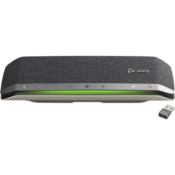 HP POLY Sync 40 USB-A USB-C Freisprecheinrichtung, Universal, Schwarz, 1,05 m, IP64, Tasten, Berührung, 75 - 20000 Hz