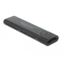 Delock Externes USB Type-C Combo Gehäuse für...