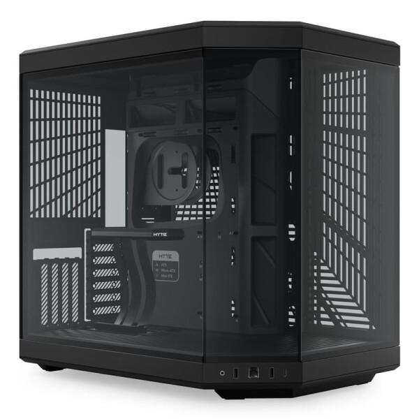 HYTE Y70, Midi Tower, PC, Schwarz, ATX, EATX, ITX, micro ATX, 18 cm, 42,2 cm