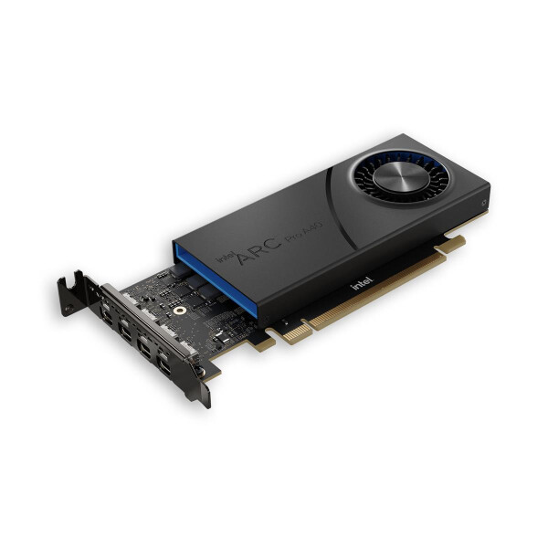 Intel Arc Pro A40, Arc Pro A40, 6 GB, GDDR6, 96 Bit, 7680 x 4320 Pixel, PCI Express x16 4.0