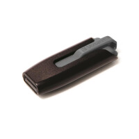 Verbatim V3 - USB 3.0-Stick 256 GB - Schwarz, 256 GB, USB Typ-A, 3.2 Gen 1 (3.1 Gen 1), Dia, 10 g, Schwarz