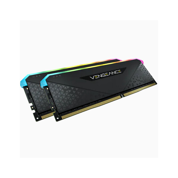 Corsair Vengeance RGB CMG16GX4M2D3600C18, 16 GB, 2 x 8 GB, DDR4, 3600 MHz, 288-pin DIMM, Schwarz