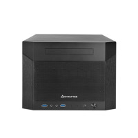 Chieftec CN-01B-OP, Cube, PC, Schwarz, Mini-ITX, SPCC, Heimbüro