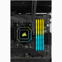 Corsair Vengeance RGB CMG64GX4M2E3200C16, 64 GB, 2 x 32 GB, DDR4, 3200 MHz, 288-pin DIMM, Schwarz
