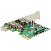 Delock 89391, PCIe, USB 3.2 Gen 1 (3.1 Gen 1), 5 Gbit/s,...