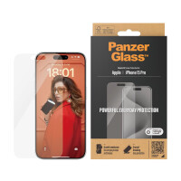 PanzerGlass ® Displayschutz iPhone 15 Pro | Classic...