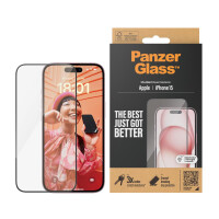 PanzerGlass ® Displayschutz iPhone 15 | Ultra-Wide...