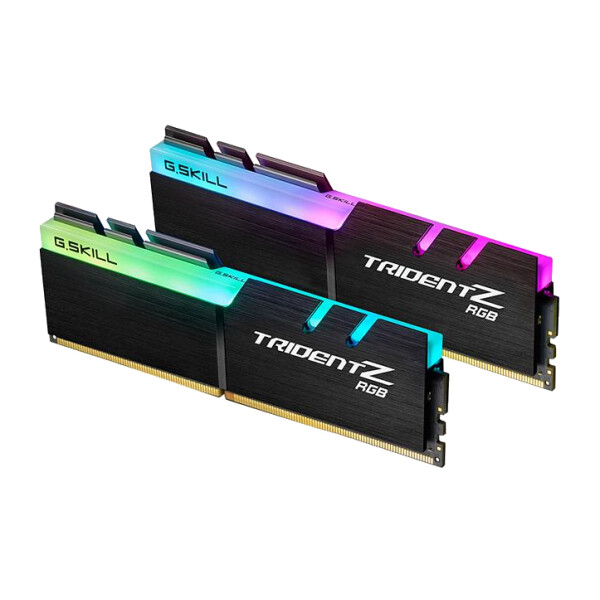G.Skill Trident Z RGB 32GB DDR4, 32 GB, 2 x 16 GB, DDR4, 3600 MHz, 288-pin DIMM, Schwarz
