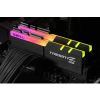 G.Skill Trident Z RGB 32GB DDR4, 32 GB, 2 x 16 GB, DDR4, 3600 MHz, 288-pin DIMM, Schwarz
